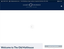 Tablet Screenshot of jamieosborne.com